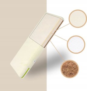 Sensillo MATERAC Materac lateksowo-piankowo-kokosowy 90 X 40 ALOE VERA 5