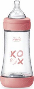 Chicco 153916 BUTELKA PERFECT5 240ML MED GIRL 1