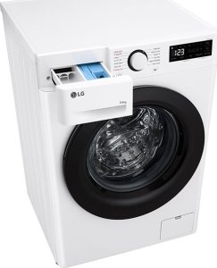 Pralko-suszarka LG LG | Washing machine with dryer | F4DR509SBW | Energy efficiency class A | Front loading | Washing capacity 	9 kg | 1400 RPM | Depth 55 cm | Width 60 cm | Display | Rotary knob + LED | Drying system | Drying capacity 6 kg | Steam functi 8