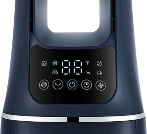 Wentylator Midea Midea | Bladeless Tower Fan with Air purifier | MFP-120i | Stand fan | Dark Blue | Diameter 15 cm | Number of speeds 10 | Oscillation | Yes | Timer 3