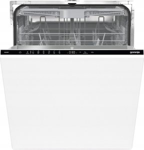 Zmywarka Gorenje Gorenje | Dishwasher | GV643E90 | Built-in | Width 60 cm | Number of place settings 16 | Number of programs 6 | Energy efficiency class E | Display | AquaStop function | White 1