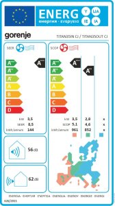 Klimatyzator Gorenje Gorenje | Air Conditioner, Outdoor unit | 20011467 TITAN35 CJ 2