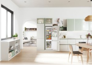 Lodówka Candy Refrigerator | CBL3518E | Energy efficiency class E | Built-in | Combi | Height 177.2 cm | Fridge net capacity 190 L | Freezer net capacity 73 L | 38 dB | White 7