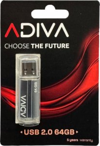 Pendrive Adiva Adiva PAMIÄÄ USB 2.0 64GB ADIVA 0278 1