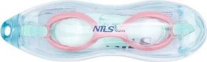 Nils Extreme NQG700AF MIĘTOWY/ RÓŻOWY JUNIOR OKULARKI NILS AQUA 5