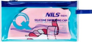 Nils Extreme NQC UNICORN RÓŻOWY DZIECIĘCY CZEPEK SILIKONOWY NILS AQUA 3