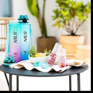 Nils Extreme NCD04 BUTELKA ZIELONO-RÓŻOWA TRITANOWA NILS CAMP 6