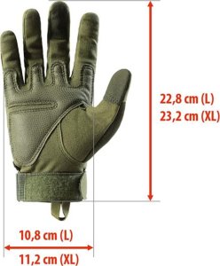 Nils Extreme Rękawice taktyczne zielone r. XL NC1798 5