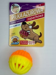 Sum Plast SUM-PLAST ZABAWKA PIŁKA AŻUROWA 1   /4 1