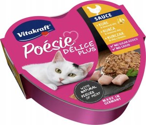 Vitakraft Poesie Delice Plus kurczak 85g 1