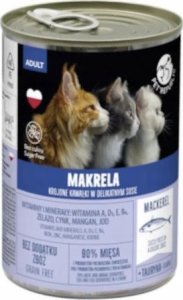 Pet Republic PET REPUBLIC KOT pusz.400g MAKRELA sos    /12 1