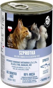 Pet Republic PET REPUBLIC KOT pusz.400g SZPROTKA sos   /12 1