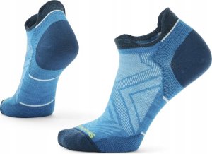 Smartwool W'S Run Zero Cushion Low Ankle Socks, E21 | ocean abyss, S 1