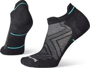Smartwool W'S Run Zero Cushion Low Ankle Socks, 001 | black, L 1