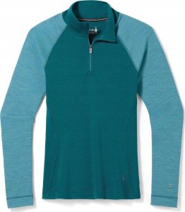 Smartwool W'S Classic Thermal Merino Base Layer 1/4 Zip Boxed, L85, S 2