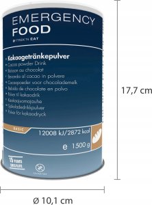 Trek N Eat EMERGENCY LINE Napój kakaowy, 800g  [Cocoa Drink-EL] 4