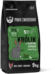 Paka Zwierzaka Paka Zwierzaka Seventh Heaven Królik z dzikimi ziołami Puppy S 9kg 1