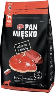 Pan Mięsko XS Wołowina z koziną 3 kg 1