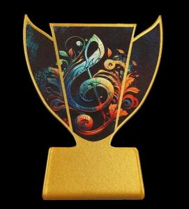 Victoria Sport Trofeum metalowe - Muzyka 1