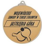 Victoria Sport Medal metalowy z grawerowaniem na laminacie 1