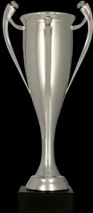 Victoria Sport Puchar plastikowy srebrny T-M 2