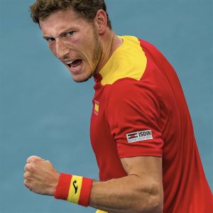 Joma FROTKA OPASKA NA RĘKĘ PODWÓJNA JOMA RED-YELLOW-RED 400300.P03 3