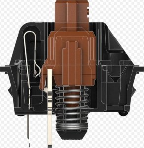 Klawiatura Royal Kludge Klawiatura mechaniczna Royal Kludge RK61 RGB, brown switch (czarna) 5