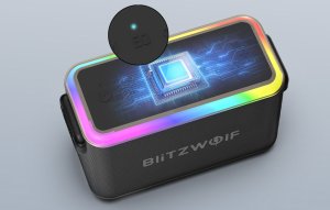 Głośnik Blitzwolf Głośnik bezprzewodowy bluetooth Blitzwolf BW-WA6 RGB 80W 3