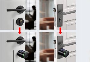 Avatto Wkładka do zamka cyfrowego Avatto SDL-S1-S60 60mm Srebrny 6