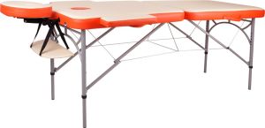 inSPORTline Stół do masażu Tamati Kolor pomarańczowy (9410-1) 1