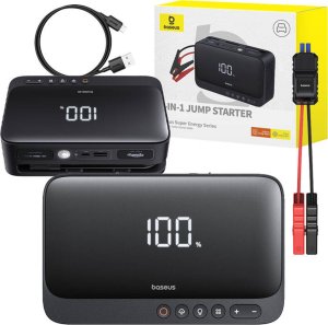 Baseus Powerbank / Rozrusznik Baseus Super Energy Car Jump Starter, 600A (czarny) 9