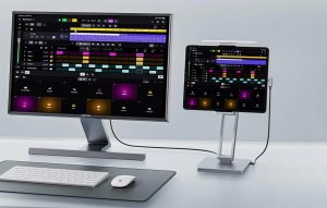 Stojak INVZI Stacja dokująca z podstawką pod Tablet/iPada, INVZI, MH03, MagHub, 3x USB-C, 2x USB-A 5