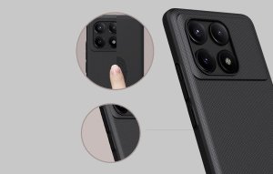 Nillkin Etui Nillkin Super Frosted Shield Pro do Xiaomi Redmi K70E/Poco X6 Pro 5G (czarny) 9