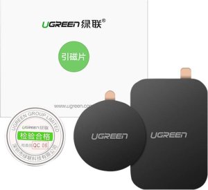 Ugreen Blaszki do uchwytu magnetycznego Ugreen LP123, 2 sztuki (czarne) 2