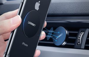 Ugreen Blaszki do uchwytu magnetycznego Ugreen LP123, 2 sztuki (czarne) 3