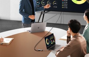 HUB USB Ugreen Hub USB-C CM498, 3x USB 3.0, HDMI 4k 30Hz, VGA, RJ45, SD/TF, PD 100W (szary) 4