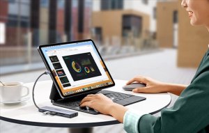 HUB USB Ugreen Hub USB-C CM498, 3x USB 3.0, HDMI 4k 30Hz, VGA, RJ45, SD/TF, PD 100W (szary) 5