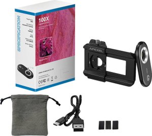 Obiektyw Apexel Obiektyw do telefonu 100x APEXEL APL-MS100 4