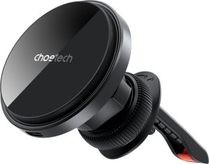 Choetech Magnetyczny uchwyt samochodowy Choetech T204-F, z ładowarką 15W (czarny) 7
