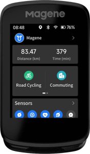 Magene Komputer rowerowy Magene C606, ekran dotykoway, GPS, aplikacja 2