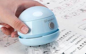 Tenwin Mini odkurzacz biurkowy bezprzewodowy 8052-2 micro USB (biały) 6