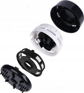 Tenwin Mini odkurzacz biurkowy bezprzewodowy Tenwin 8050-1 na baterie (czarny) 4