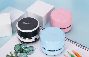 Tenwin Mini odkurzacz biurkowy bezprzewodowy Tenwin 8050-1 na baterie (czarny) 8