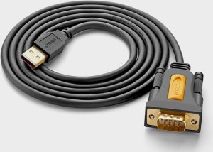 Kabel USB Ugreen USB-A - RS-232 1 m Czarny (20210B) 4