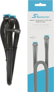 SeaSonic 12VHPWR - 12VHPWR, 0.7m, Czarny (WA2V16164BW) 3