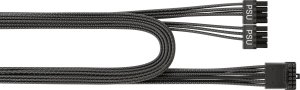 SeaSonic Kabel Seasonic 16-pin Gen 5 SS-2x8P-90-12V-2x6-600 Black 600W 700mm kątowy 1