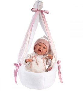 Llorens Llorens 14282 Lalka 42 cm Alexandra z miękkim brzuszkiem 1