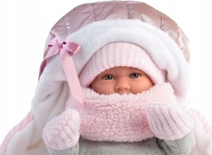 Llorens Llorens 17404 Lalka bobas 42 cm Mimi nosidełkiem 3