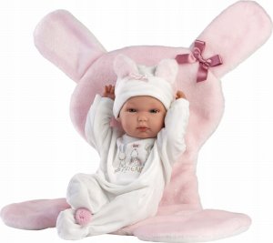 Llorens Llorens 63598 Lalka winylowa bobas 35 cm Bimba z różową podusią 2