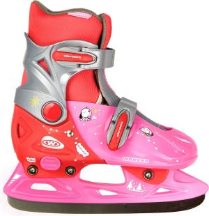 Worker Łyżwy hokejowe Kelly czerwone r. 29-32 2